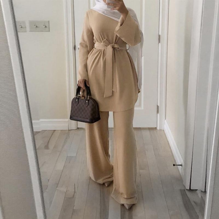 Kimono Beige pour Femme Voilee Boutique Musulmane